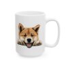 Akita Peeking Dog Mug – Dog Lover Coffee Mug – 11oz/15oz Ceramic Mug - 10193_2_right.jpg Akita Peeking Dog Mug – Dog Lover Coffee Mug – 11oz/15oz Ceramic Mug