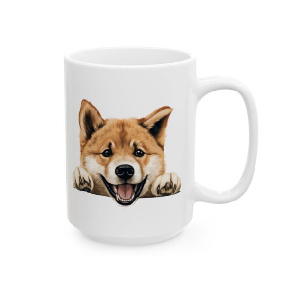 Akita Peeking Dog Mug – Dog Lover Coffee Mug – 11oz/15oz Ceramic Mug - 10193_2_right.jpg Akita Peeking Dog Mug – Dog Lover Coffee Mug – 11oz/15oz Ceramic Mug