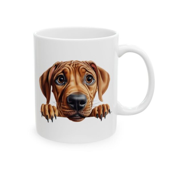 Rhodesian Ridgeback Peeking Dog Mug – Dog Lover Coffee Mug – 11oz/15oz Ceramic Mug - 10204_0_right.jpg Rhodesian Ridgeback Peeking Dog Mug – Dog Lover Coffee Mug – 11oz/15oz Ceramic Mug