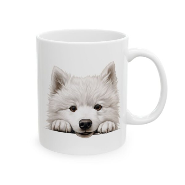 Samoyed Peeking Dog Mug – Dog Lover Coffee Mug – 11oz/15oz Ceramic Mug - 10216_0_right.jpg Samoyed Peeking Dog Mug – Dog Lover Coffee Mug – 11oz/15oz Ceramic Mug