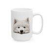 Samoyed Peeking Dog Mug – Dog Lover Coffee Mug – 11oz/15oz Ceramic Mug - 10216_2_right.jpg Samoyed Peeking Dog Mug – Dog Lover Coffee Mug – 11oz/15oz Ceramic Mug