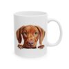 Vizsla Peeking Dog Mug – Dog Lover Coffee Mug – 11oz/15oz Ceramic Mug - 10269_0_right.jpg Vizsla Peeking Dog Mug – Dog Lover Coffee Mug – 11oz/15oz Ceramic Mug