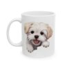 Maltese Peeking Dog Mug – Dog Lover Coffee Mug – 11oz/15oz Ceramic Mug - 10273_1_left.jpg Maltese Peeking Dog Mug – Dog Lover Coffee Mug – 11oz/15oz Ceramic Mug