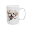 Maltese Peeking Dog Mug – Dog Lover Coffee Mug – 11oz/15oz Ceramic Mug - 10273_2_right.jpg Maltese Peeking Dog Mug – Dog Lover Coffee Mug – 11oz/15oz Ceramic Mug