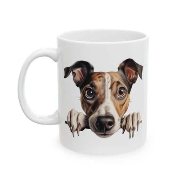 Greyhound Peeking Dog Mug – Dog Lover Coffee Mug – 11oz/15oz Ceramic Mug - 10288_1_left.jpg Greyhound Peeking Dog Mug – Dog Lover Coffee Mug – 11oz/15oz Ceramic Mug