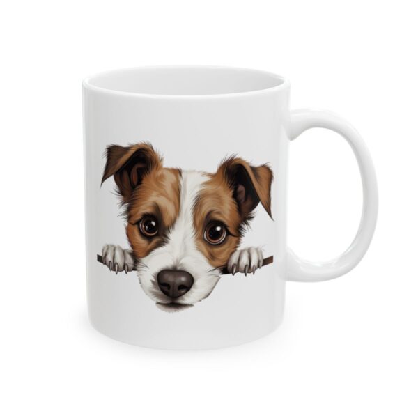 Jack Russell Terrier Peeking Dog Mug – Dog Lover Coffee Mug – 11oz/15oz Ceramic Mug - 10293_0_right.jpg Jack Russell Terrier Peeking Dog Mug – Dog Lover Coffee Mug – 11oz/15oz Ceramic Mug