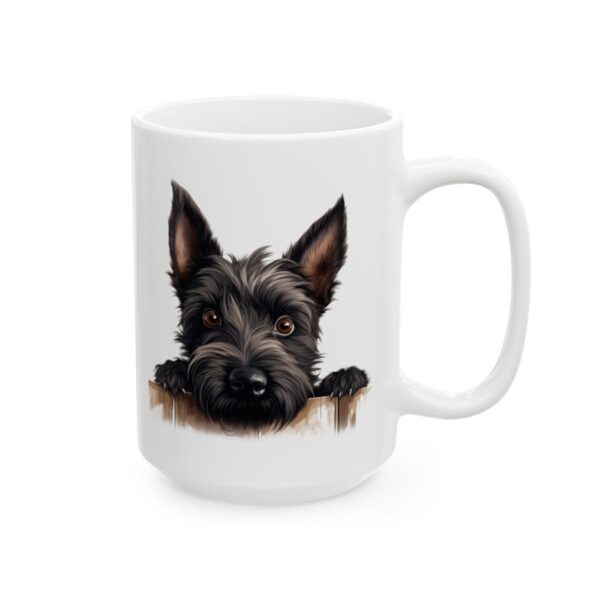 Scottish Terrier Peeking Dog Mug – Dog Lover Coffee Mug – 11oz/15oz Ceramic Mug - 10298_2_right.jpg Scottish Terrier Peeking Dog Mug – Dog Lover Coffee Mug – 11oz/15oz Ceramic Mug