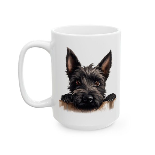 Scottish Terrier Peeking Dog Mug – Dog Lover Coffee Mug – 11oz/15oz Ceramic Mug - 10298_3_left.jpg Scottish Terrier Peeking Dog Mug – Dog Lover Coffee Mug – 11oz/15oz Ceramic Mug