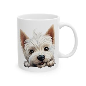 West Highland White Terrier Peeking Dog Mug – Dog Lover Coffee Mug – 11oz/15oz Ceramic Mug - 10304_0_right.jpg West Highland White Terrier Peeking Dog Mug – Dog Lover Coffee Mug – 11oz/15oz Ceramic Mug