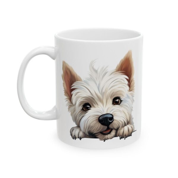 West Highland White Terrier Peeking Dog Mug – Dog Lover Coffee Mug – 11oz/15oz Ceramic Mug - 10304_1_left.jpg West Highland White Terrier Peeking Dog Mug – Dog Lover Coffee Mug – 11oz/15oz Ceramic Mug