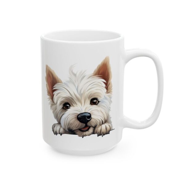 West Highland White Terrier Peeking Dog Mug – Dog Lover Coffee Mug – 11oz/15oz Ceramic Mug - 10304_2_right.jpg West Highland White Terrier Peeking Dog Mug – Dog Lover Coffee Mug – 11oz/15oz Ceramic Mug