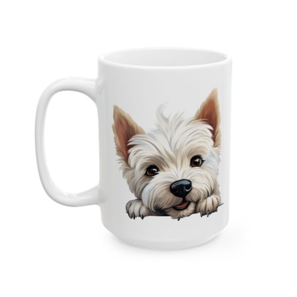 West Highland White Terrier Peeking Dog Mug – Dog Lover Coffee Mug – 11oz/15oz Ceramic Mug - 10304_3_left.jpg West Highland White Terrier Peeking Dog Mug – Dog Lover Coffee Mug – 11oz/15oz Ceramic Mug