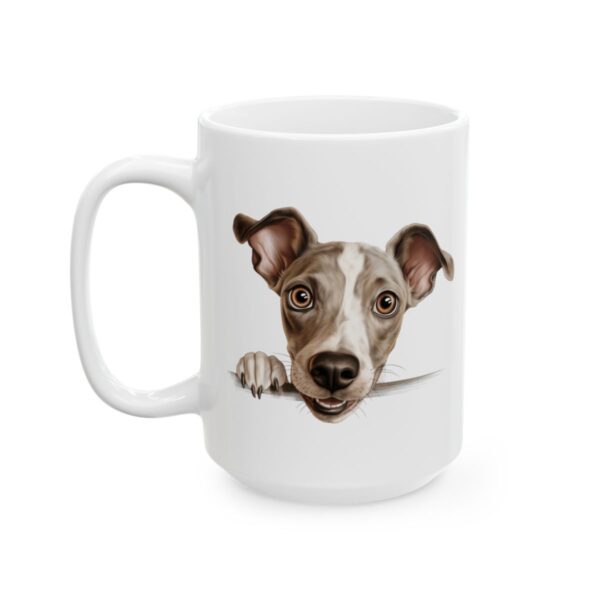 Italian Greyhound Peeking Dog Mug – Dog Lover Coffee Mug – 11oz/15oz Ceramic Mug - 10325_3_left.jpg Italian Greyhound Peeking Dog Mug – Dog Lover Coffee Mug – 11oz/15oz Ceramic Mug