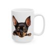 Miniature Pinscher Peeking Dog Mug – Dog Lover Coffee Mug – 11oz/15oz Ceramic Mug - 10331_2_right.jpg Miniature Pinscher Peeking Dog Mug – Dog Lover Coffee Mug – 11oz/15oz Ceramic Mug