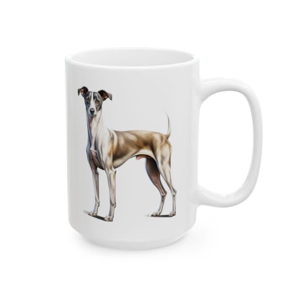 Whippet Peeking Dog Mug – Dog Lover Coffee Mug – 11oz/15oz Ceramic Mug - 10337_2_right.jpg Whippet Peeking Dog Mug – Dog Lover Coffee Mug – 11oz/15oz Ceramic Mug