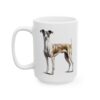 Whippet Peeking Dog Mug – Dog Lover Coffee Mug – 11oz/15oz Ceramic Mug - 10337_3_left.jpg Whippet Peeking Dog Mug – Dog Lover Coffee Mug – 11oz/15oz Ceramic Mug