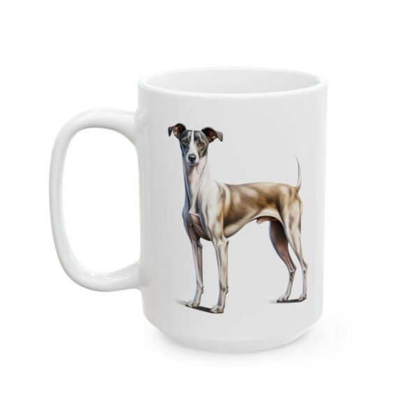 Whippet Peeking Dog Mug – Dog Lover Coffee Mug – 11oz/15oz Ceramic Mug - 10337_3_left.jpg Whippet Peeking Dog Mug – Dog Lover Coffee Mug – 11oz/15oz Ceramic Mug
