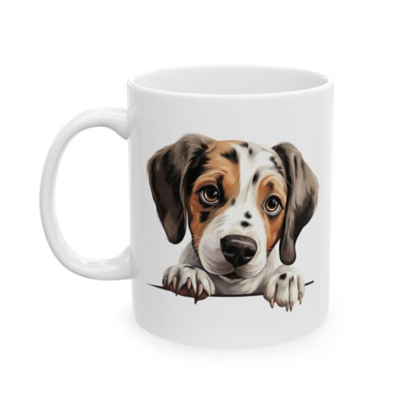 Pointer Peeking Dog Mug – Dog Lover Coffee Mug – 11oz/15oz Ceramic Mug - 10342_1_left.jpg Pointer Peeking Dog Mug – Dog Lover Coffee Mug – 11oz/15oz Ceramic Mug