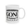 Gone Fishing Fishing Mug – Funny Fishing Coffee Mug – 11oz/15oz Ceramic Mug