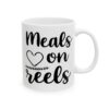Meals on Reels Fishing Mug – Funny Fishing Coffee Mug – 11oz/15oz Ceramic Mug