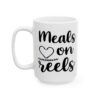 Meals on Reels Fishing Mug – Funny Fishing Coffee Mug – 11oz/15oz Ceramic Mug