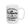 Weekend Forecast Fishing with a Chance of Drinking Fishing Mug – Funny Fishing Coffee Mug – 11oz/15oz Ceramic Mug