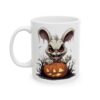 Scary Bunny Jack-o’-Lantern Halloween Mug – Cute Pumpkin Coffee Mug – 11oz/15oz Ceramic Mug - 10966_1_left.jpg Scary Bunny Jack-o'-Lantern Halloween Mug – Cute Pumpkin Coffee Mug – 11oz/15oz Ceramic Mug