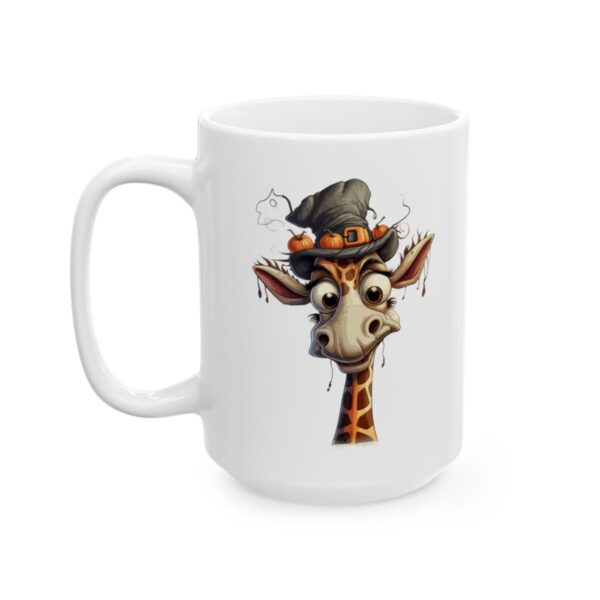 Giraffe in a Witch Hat with Pumpkin Halloween Mug – Cute Pumpkin Coffee Mug – 11oz/15oz Ceramic Mug - 10972_3_left.jpg Giraffe in a Witch Hat with Pumpkin Halloween Mug – Cute Pumpkin Coffee Mug – 11oz/15oz Ceramic Mug