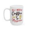 All I Need Is Coffee and Mascara Colorful Coffee Lover Mug – Funny Coffee Mug – 11oz/15oz Ceramic Mug - 10986_3_left.jpg All I Need Is Coffee and Mascara Colorful Coffee Lover Mug – Funny Coffee Mug – 11oz/15oz Ceramic Mug