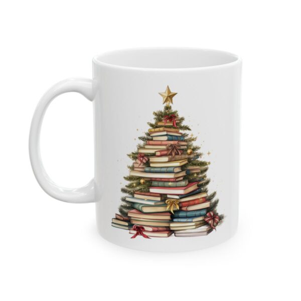 Christmas Book Tree Design 11 Mug – Book Lover Christmas Coffee Mug – 11oz/15oz Ceramic Mug - 10989_1_left.jpg Christmas Book Tree Design 11 Mug – Book Lover Christmas Coffee Mug – 11oz/15oz Ceramic Mug