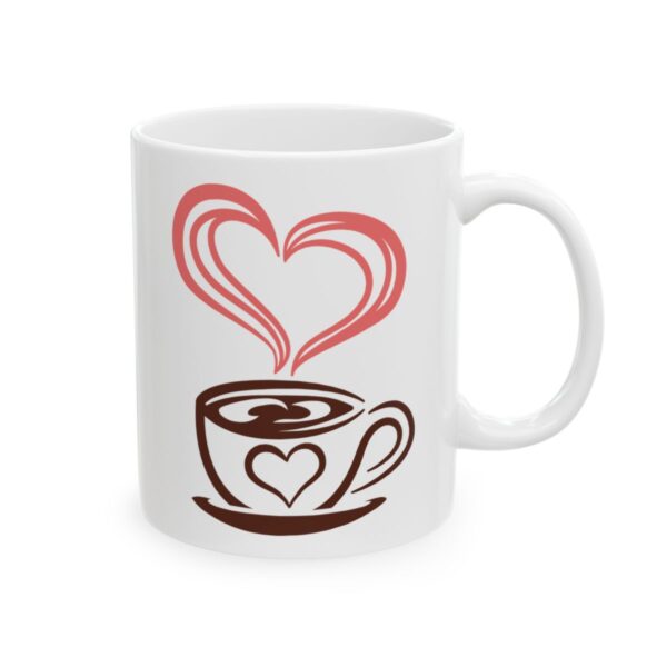 Heart Steam Coffee Cup Coffee Lover Mug – Funny Coffee Mug – 11oz/15oz Ceramic Mug - 10992_0_right.jpg Heart Steam Coffee Cup Coffee Lover Mug – Funny Coffee Mug – 11oz/15oz Ceramic Mug