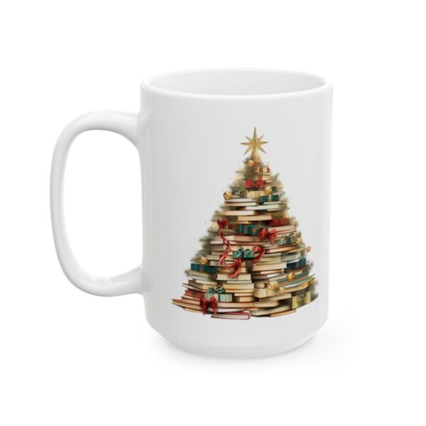 Christmas Book Tree Design 10 Mug – Book Lover Christmas Coffee Mug – 11oz/15oz Ceramic Mug - 10995_3_left.jpg Christmas Book Tree Design 10 Mug – Book Lover Christmas Coffee Mug – 11oz/15oz Ceramic Mug