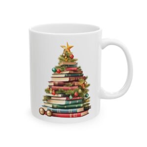 Christmas Book Tree Design 5 Mug – Book Lover Christmas Coffee Mug – 11oz/15oz Ceramic Mug - 11021_0_right.jpg Christmas Book Tree Design 5 Mug – Book Lover Christmas Coffee Mug – 11oz/15oz Ceramic Mug
