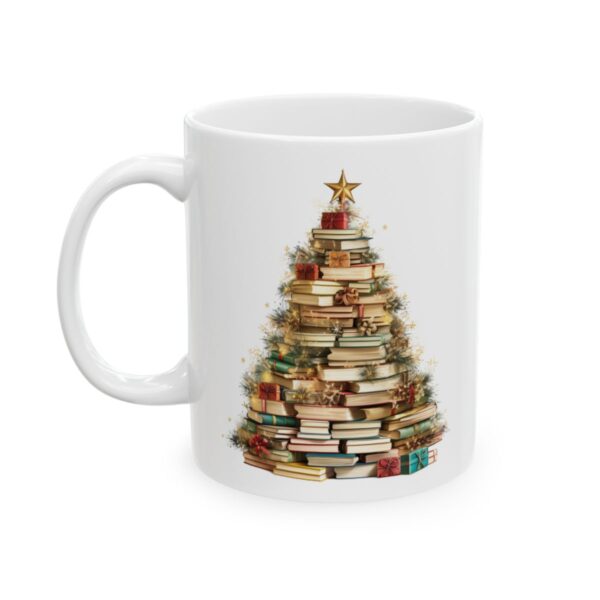 Christmas Book Tree Design 2 Mug – Book Lover Christmas Coffee Mug – 11oz/15oz Ceramic Mug - 11036_1_left.jpg Christmas Book Tree Design 2 Mug – Book Lover Christmas Coffee Mug – 11oz/15oz Ceramic Mug