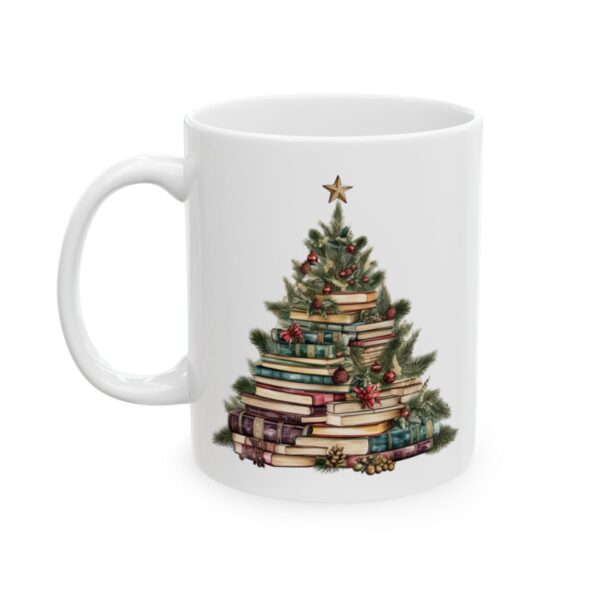 Christmas Book Tree Design 1 Mug – Book Lover Christmas Coffee Mug – 11oz/15oz Ceramic Mug - 11042_1_left.jpg Christmas Book Tree Design 1 Mug – Book Lover Christmas Coffee Mug – 11oz/15oz Ceramic Mug