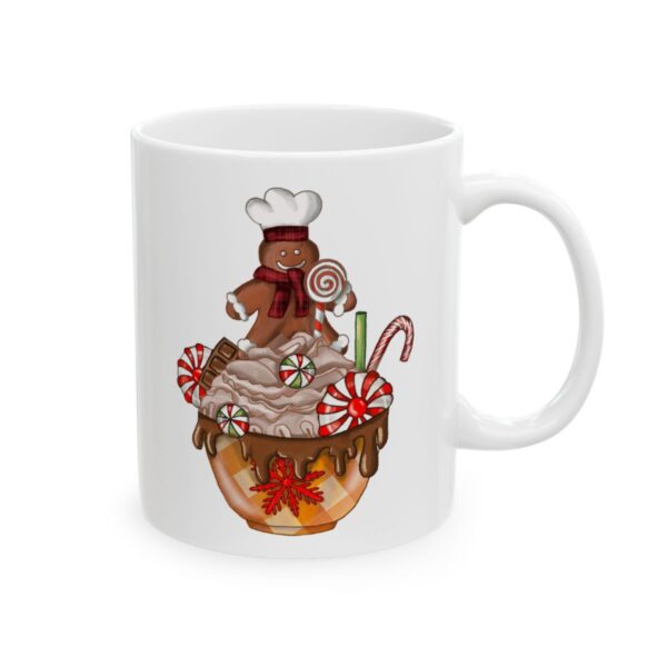 Gingerbread Chef Hot Cocoa Sundae Christmas Drink Mug – Holiday Coffee Lover Mug – 11oz/15oz Ceramic Mug - 11054_0_right.jpg Gingerbread Chef Hot Cocoa Sundae Christmas Drink Mug – Holiday Coffee Lover Mug – 11oz/15oz Ceramic Mug