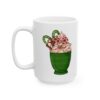 Green Plaid Peppermint Hot Chocolate Christmas Drink Mug – Holiday Coffee Lover Mug – 11oz/15oz Ceramic Mug - 11057_3_left.jpg Green Plaid Peppermint Hot Chocolate Christmas Drink Mug – Holiday Coffee Lover Mug – 11oz/15oz Ceramic Mug