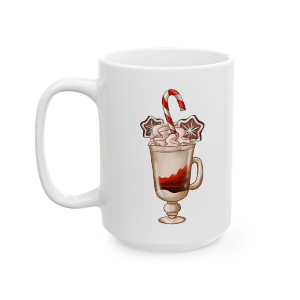 Candy Cane Irish Coffee Glass Christmas Drink Mug – Holiday Coffee Lover Mug – 11oz/15oz Ceramic Mug - 11063_3_left.jpg Candy Cane Irish Coffee Glass Christmas Drink Mug – Holiday Coffee Lover Mug – 11oz/15oz Ceramic Mug