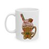 Gingerbread Man Mug with Whipped Cream Christmas Drink Mug – Holiday Coffee Lover Mug – 11oz/15oz Ceramic Mug - 11069_1_left.jpg Gingerbread Man Mug with Whipped Cream Christmas Drink Mug – Holiday Coffee Lover Mug – 11oz/15oz Ceramic Mug