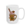 Gingerbread Man Mug with Whipped Cream Christmas Drink Mug – Holiday Coffee Lover Mug – 11oz/15oz Ceramic Mug - 11069_2_right.jpg Gingerbread Man Mug with Whipped Cream Christmas Drink Mug – Holiday Coffee Lover Mug – 11oz/15oz Ceramic Mug