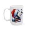 Husky in a Santa Hat Christmas Dog Mug – Dog Lover Christmas Coffee Mug – 11oz/15oz Ceramic Mug - 11075_3_left.jpg Husky in a Santa Hat Christmas Dog Mug – Dog Lover Christmas Coffee Mug – 11oz/15oz Ceramic Mug