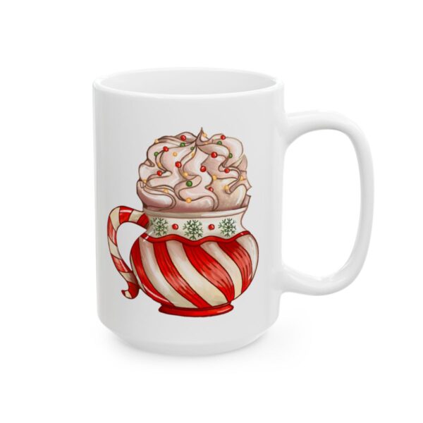 Candy Cane Peppermint Hot Cocoa Christmas Drink Mug – Holiday Coffee Lover Mug – 11oz/15oz Ceramic Mug - 11081_2_right.jpg Candy Cane Peppermint Hot Cocoa Christmas Drink Mug – Holiday Coffee Lover Mug – 11oz/15oz Ceramic Mug