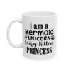 I Am a Mermaid Unicorn Fairy Kitten Princess Birthday Mug – Birthday Gift Coffee Mug – 11oz/15oz Ceramic Mug - 11240_1_left.jpg I Am a Mermaid Unicorn Fairy Kitten Princess Birthday Mug – Birthday Gift Coffee Mug – 11oz/15oz Ceramic Mug