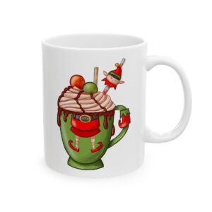 Elf Hot Cocoa Mug Christmas Drink Mug – Holiday Coffee Lover Mug – 11oz/15oz Ceramic Mug - 11555_0_right.jpg Elf Hot Cocoa Mug Christmas Drink Mug – Holiday Coffee Lover Mug – 11oz/15oz Ceramic Mug