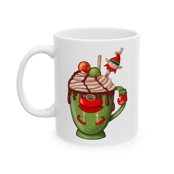 Elf Hot Cocoa Mug Christmas Drink Mug – Holiday Coffee Lover Mug – 11oz/15oz Ceramic Mug - 11555_1_left.jpg Elf Hot Cocoa Mug Christmas Drink Mug – Holiday Coffee Lover Mug – 11oz/15oz Ceramic Mug