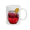 Cranberry Orange Christmas Sangria Christmas Drink Mug – Holiday Coffee Lover Mug – 11oz/15oz Ceramic Mug