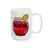 Cranberry Orange Christmas Sangria Christmas Drink Mug – Holiday Coffee Lover Mug – 11oz/15oz Ceramic Mug