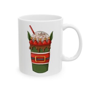 Santa Belt Elf Coffee Cup Christmas Drink Mug – Holiday Coffee Lover Mug – 11oz/15oz Ceramic Mug - 11587_0_right.jpg Santa Belt Elf Coffee Cup Christmas Drink Mug – Holiday Coffee Lover Mug – 11oz/15oz Ceramic Mug