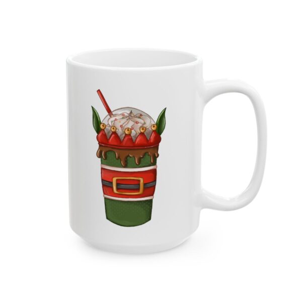 Santa Belt Elf Coffee Cup Christmas Drink Mug – Holiday Coffee Lover Mug – 11oz/15oz Ceramic Mug - 11587_2_right.jpg Santa Belt Elf Coffee Cup Christmas Drink Mug – Holiday Coffee Lover Mug – 11oz/15oz Ceramic Mug