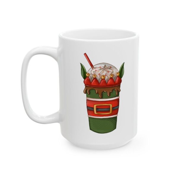 Santa Belt Elf Coffee Cup Christmas Drink Mug – Holiday Coffee Lover Mug – 11oz/15oz Ceramic Mug - 11587_3_left.jpg Santa Belt Elf Coffee Cup Christmas Drink Mug – Holiday Coffee Lover Mug – 11oz/15oz Ceramic Mug